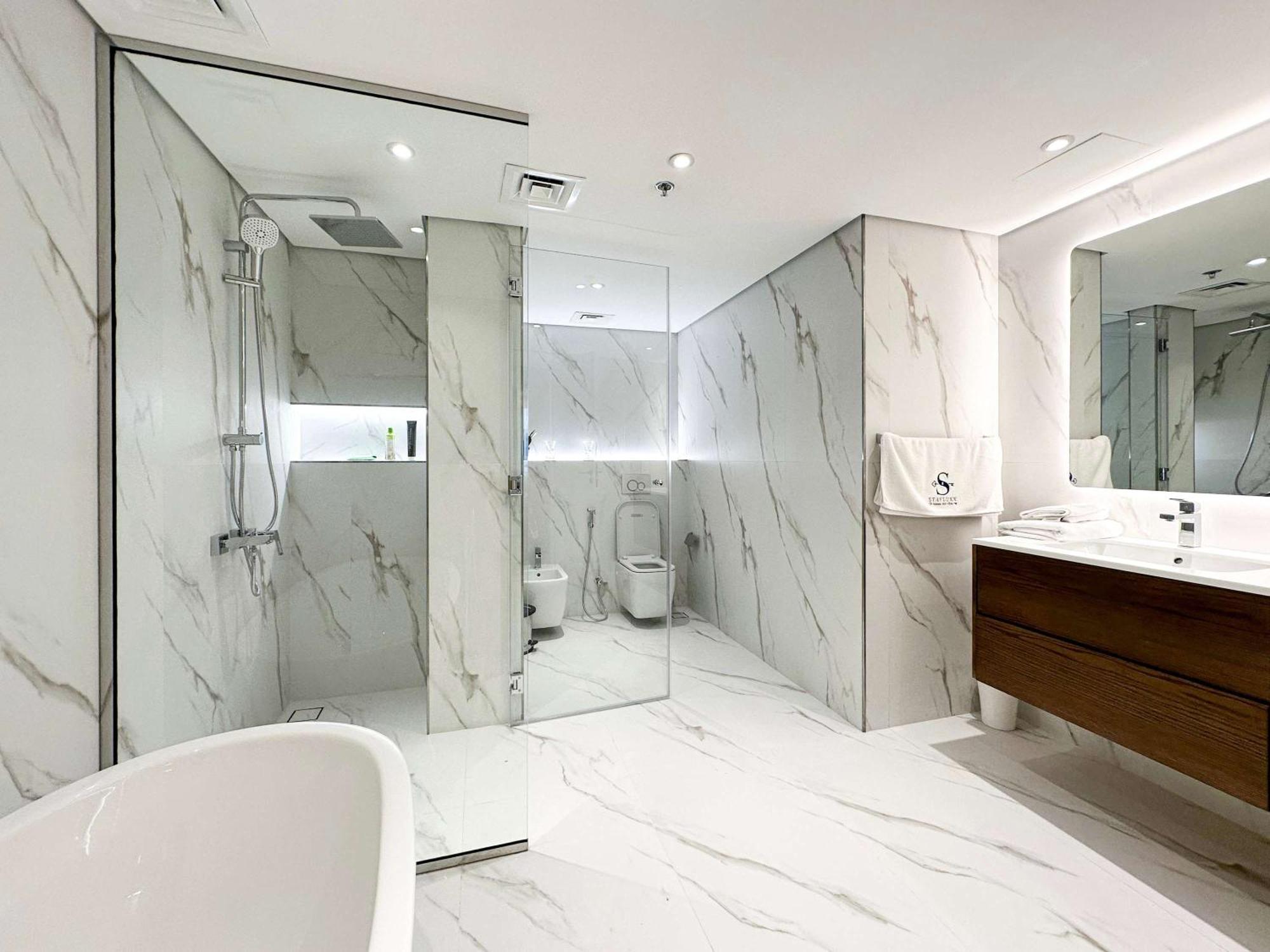 Fabulous 1 Bedroom Apartment At 5 Star Resort ドバイ エクステリア 写真
